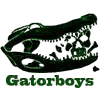Gatorboys logo with a stylized alligator skull.